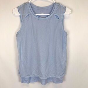 Athleta Girls Blue/Lavender Doubles Tank/Camisole